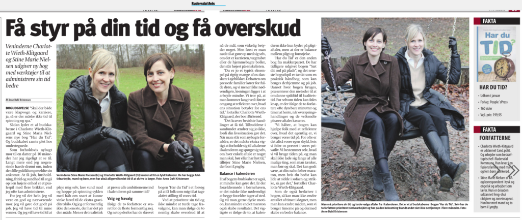 Få styr på din tid og få overskud